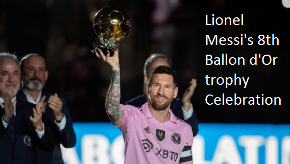 Lionel Messi trophy