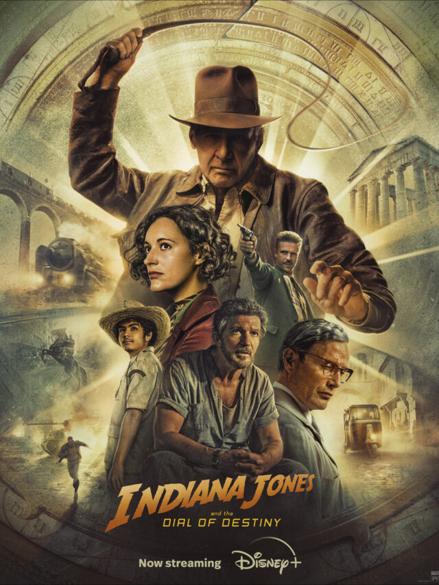 “Indiana Jones and the Dial of Destiny” is on Disney Plus!